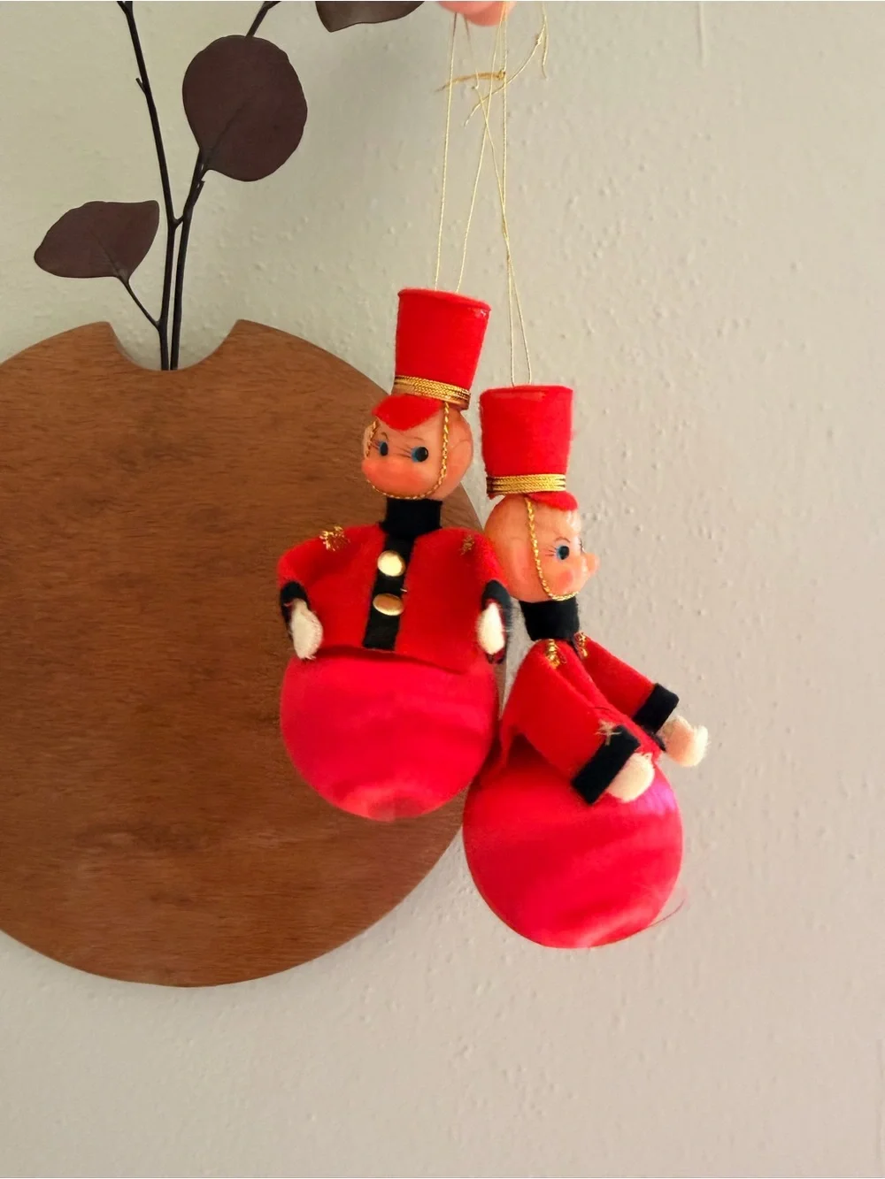 Toy Soldiers (set of 2) mid century ornaments